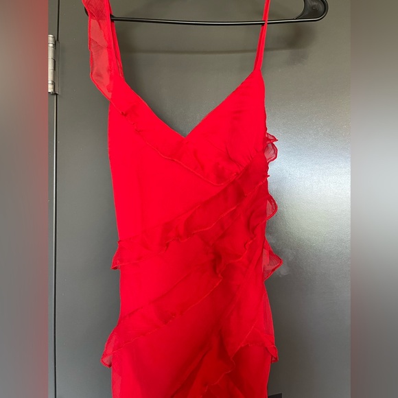 Lulus Ruffled Dress - NWT - Picture 3 of 9